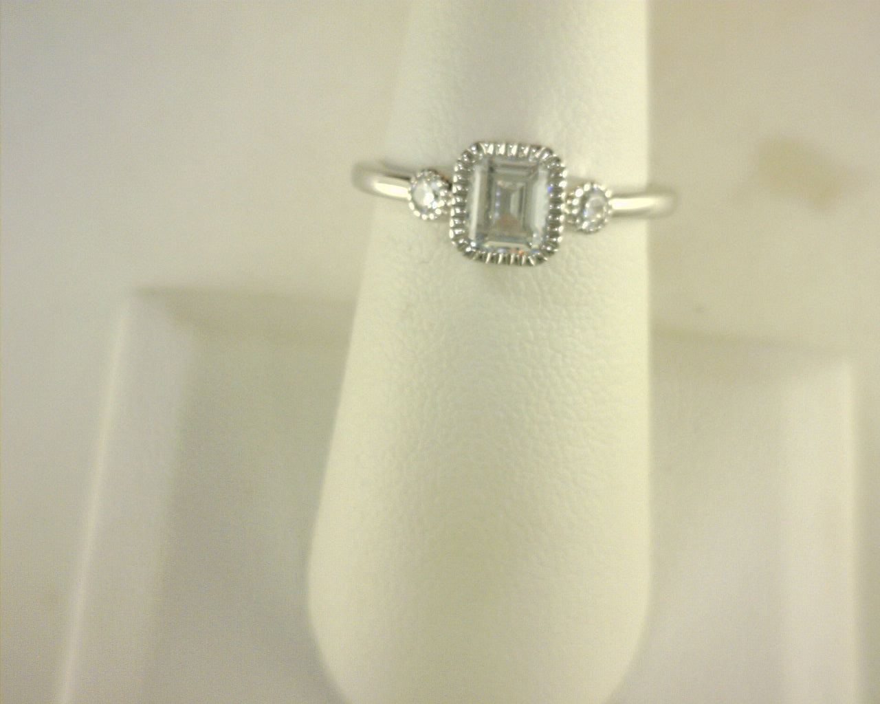 Lafonn Sterling Silver Simulated Diamond Ring .98ctw