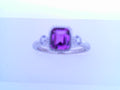 Lafonn Simulated Diamond/Tourmaline Ring .98ctw Sterling Silver