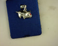 STERLING PIGGY BANK CHARM