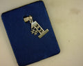 STERLING NUMBER ONE MOM CHARM