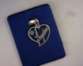 sterling number one daughter charm