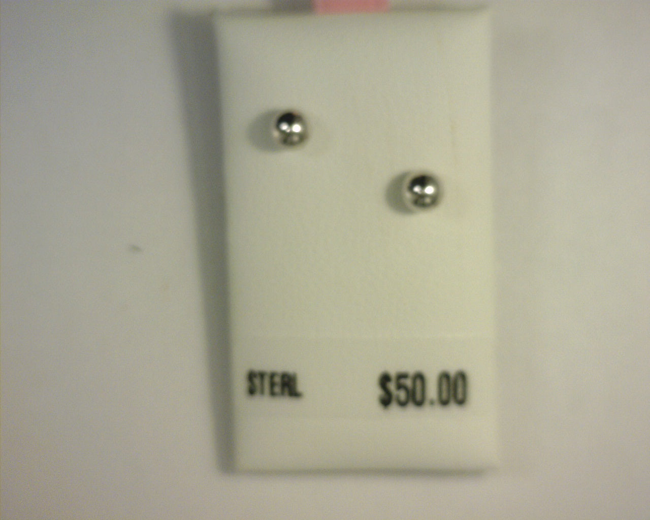 Kiddie Kraft Ball Stud Earrings 4mm Sterling Silver