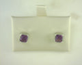 Lafonn Sterling Silver Simulated Alexandrite and Simulated Diamond Earrings 1.76cttw June