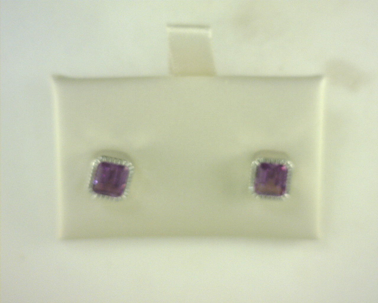 Lafonn Sterling Silver Simulated Alexandrite and Simulated Diamond Earrings 1.76cttw June