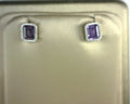 Lafonn SS Simulated Diamond/Amethyst 1.76 ctw Earrings