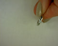 SILVER PLATED WHITE LAZAR HUGGIE HOOPS 0.22 TCW