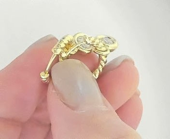 Silver pins & brooche