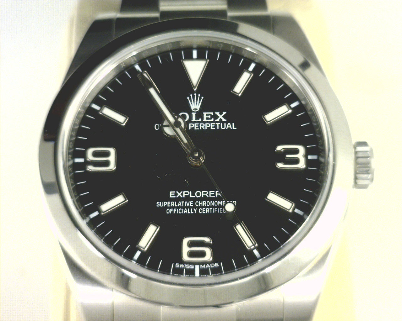 Rolex Explorer 39mm Style #214270 Box and Papers 2016Model
