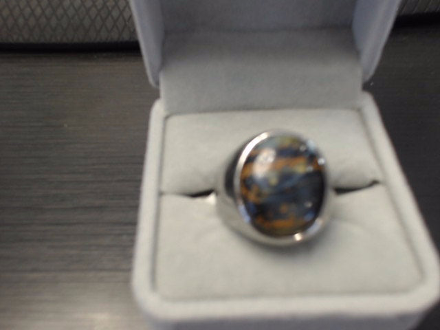 STEEL REVOLT PIETERSITE RING<br>FINAL SALE