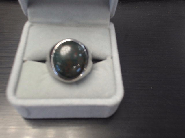 STEEL REVOLT BLOODSTONE RING<br>FINAL SALE