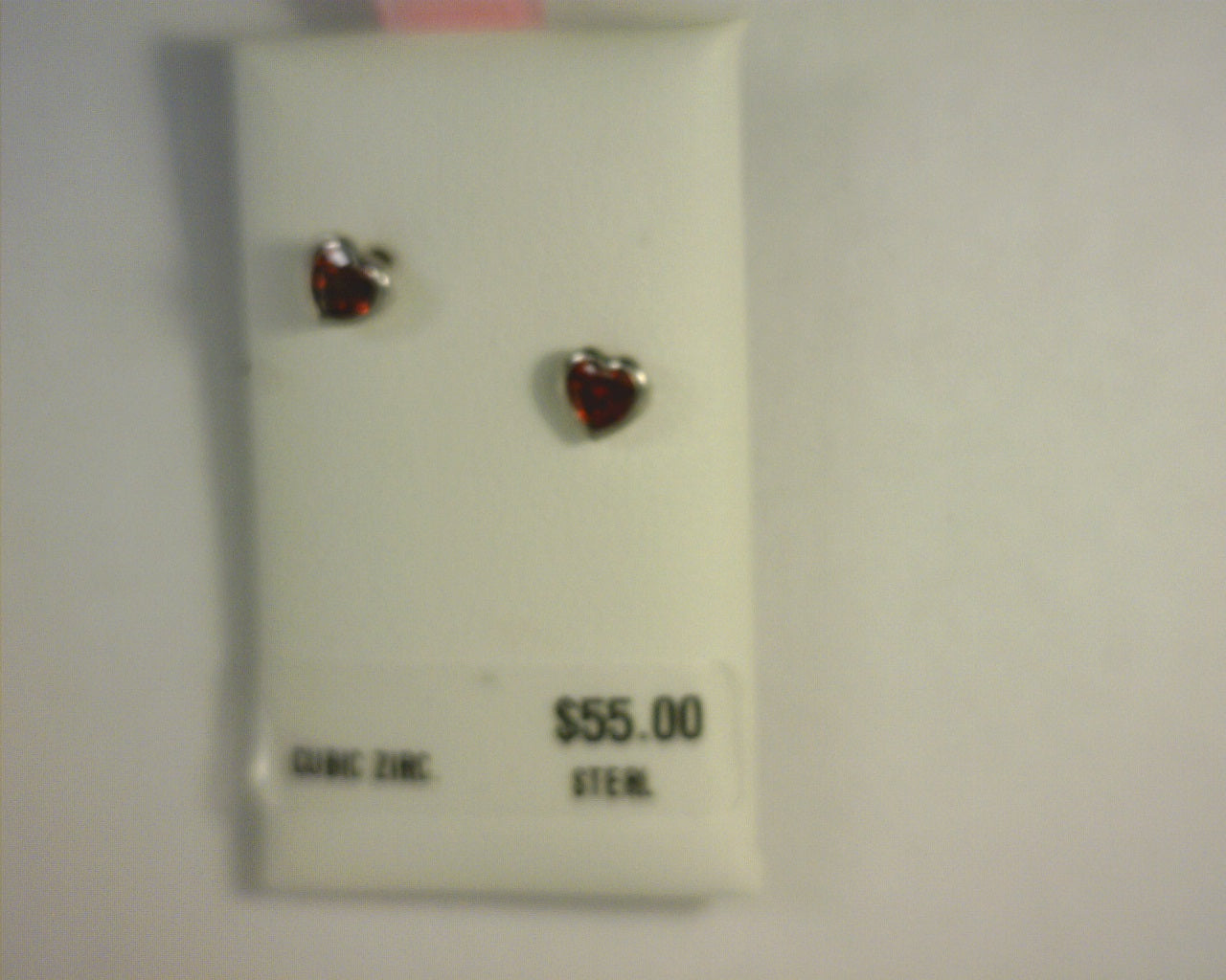 STERLING SILVER JAN BIRTHSTONE EARR