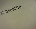 JUST BREATHE CARD