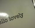 LOVELY CARD