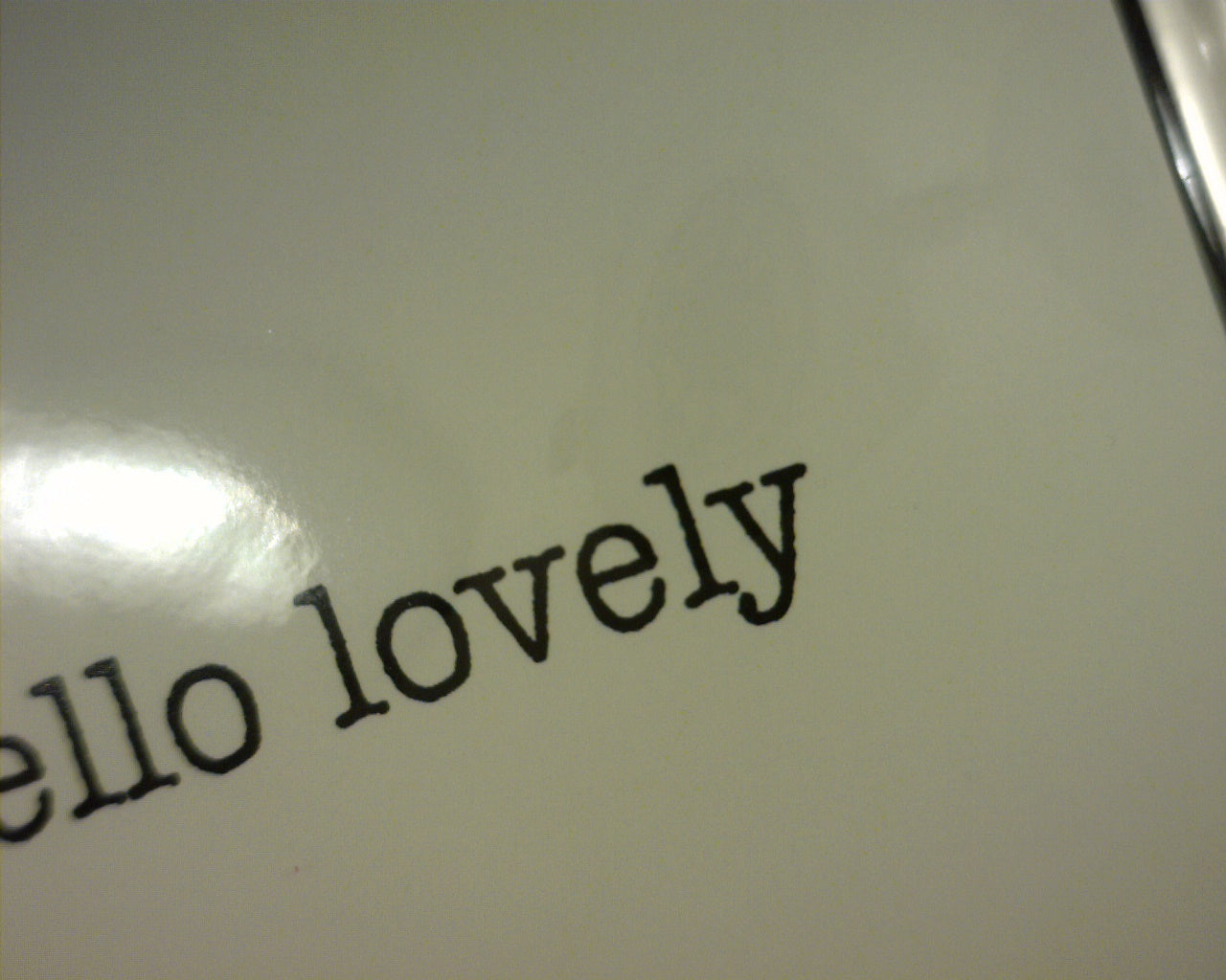LOVELY CARD