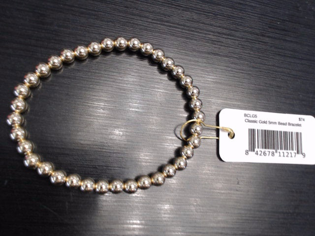 Enewton Classic Gold 5mm Bead Bracelet