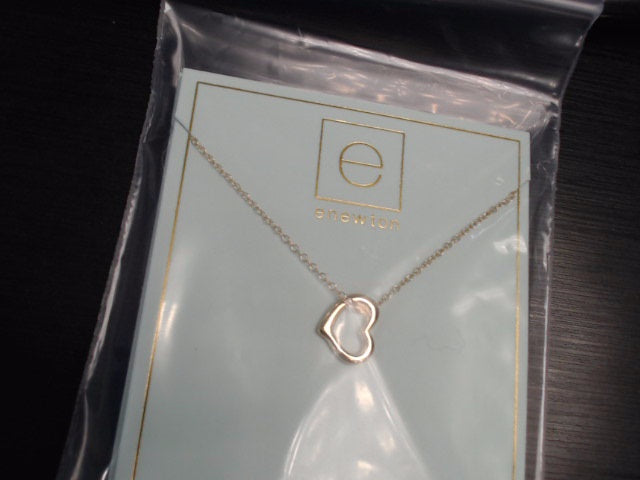 16" Necklace Gold - Love Gold Charm
