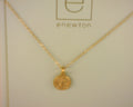 Enewton 16" Necklace Gold - Protection Small Gold Disc