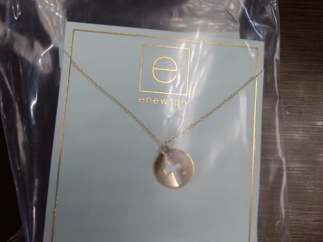 16" Necklace Gold - Blessed Charm
