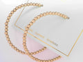 Beaded Classic 1.75" Post Hoop - 3mm Gold