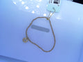 egirl Classic Gold 2mm Bead Bracelet Blessed Small Gold Disc
