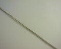 14K White Gold Bracelet 9"