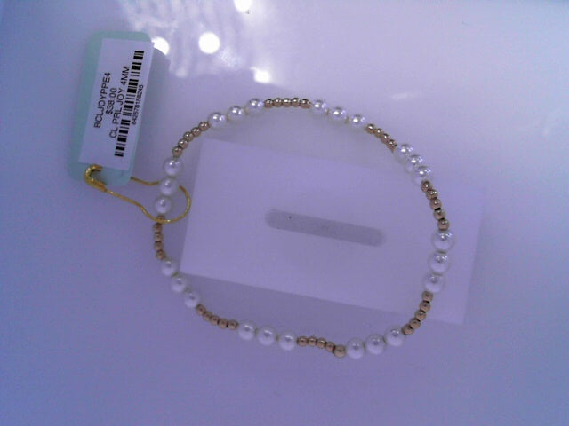 Joy Pattern 4mm Pearl Bracelet