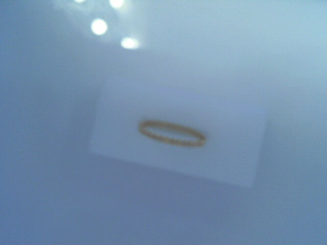 FLAT BEADED RING
