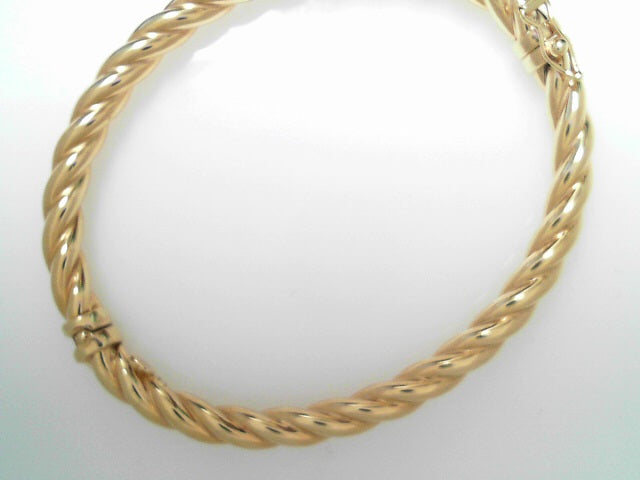 Twisted Bangle 14K Yellow Gold
