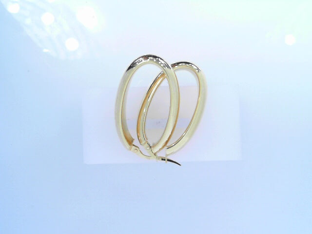 14 karat yellow gold drop earrings 4.0g