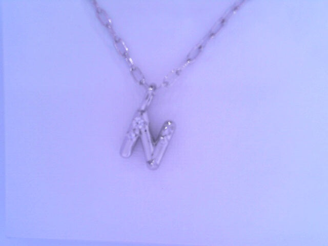 Kendra Scott Crystal Letter N Pendant