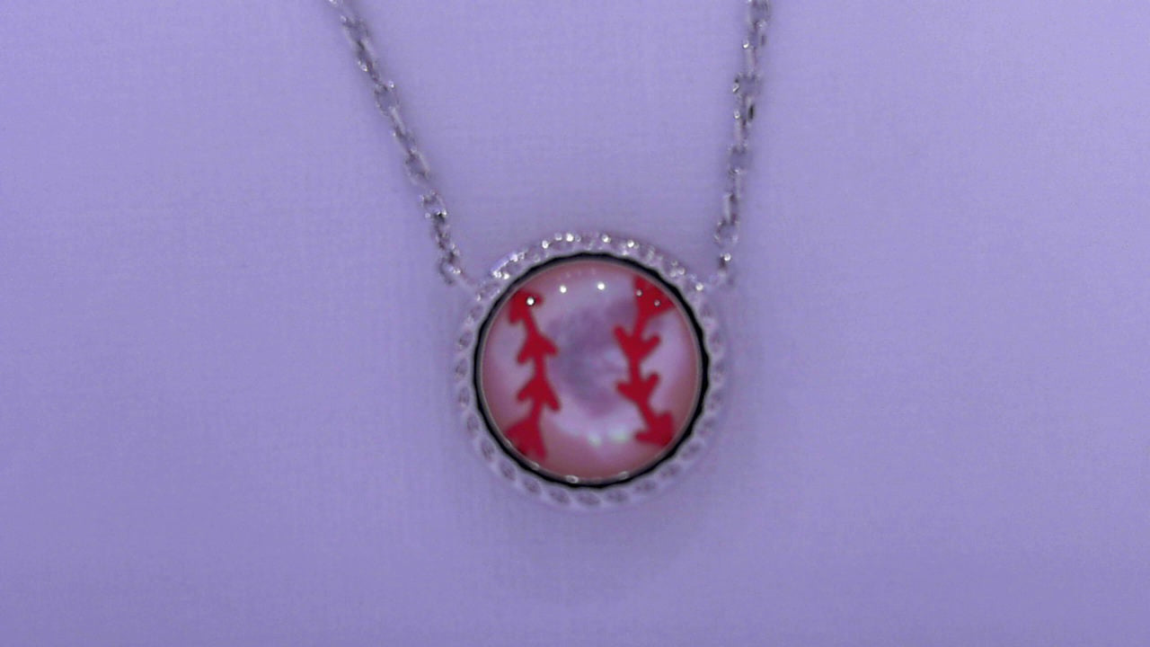 Kendra Scott Baseball Pendant