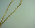 gold filled 17 inch herringbone chain