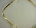GOLD 3MM OFF WHITE CROSS EXTENDS