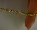 14 KARAT YELLOW GOLD ROPE CHAIN 25.8G