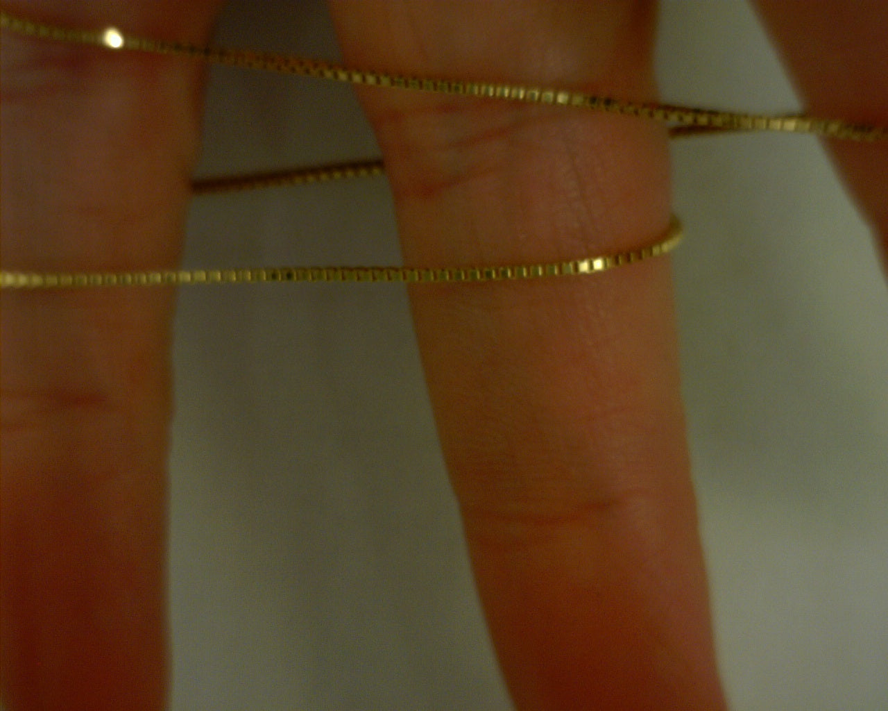 14 karat yellow gold 2g chain
