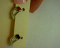 0.34TCW 14KT YELLOW GOLD BAG BEZEL SET HUGGIES