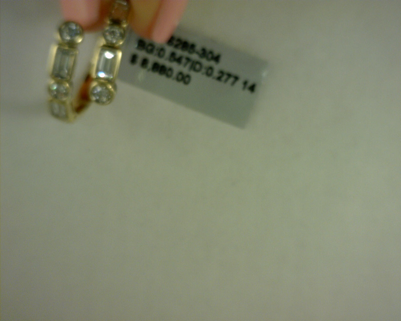 14KT YELLOW GOLD DIAOMND BEZEL SET WRAP RING