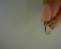 14 K YELLOW GOLD BUJUKAN HUGGIE EARRINGS #S2143835