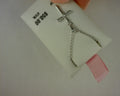 sterling silver genuine white topaz cross