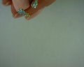 14 KARAT YELLOW GOLD DIAMOND BUJUKAN STUD #S1972668