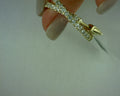10kt yellow gold diamond hoops 2.00tcw