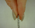 14KT WHITE GOLD BEZEL  DIAMOND ETERNITY BAND #s2166638