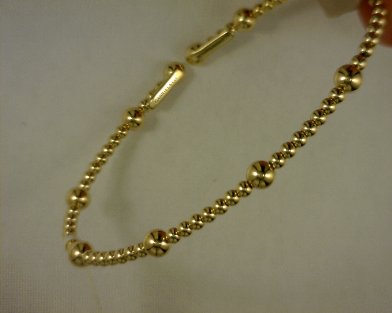 14K YELLOW GOLD BUJUKAN SPLIT BANGLE  #S2167013