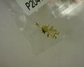 GOLD PLATE GIRL CHARM