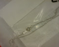14K WHITE GOLD CABLE CHAIN