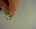 0.48tcw diamond cross 14kt white gold