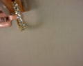 LAB diamond eternity band tcw 2.98 yellow gold  sz. 6.5