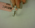 LAB diamond eternity band 1.85ctw 14k white gold sz. 7