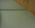 14 KARAT WHITE GOLD 20 INCH CHAIN