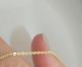 18 inch 14kt yellow gold 3.3 grams 1.5mm